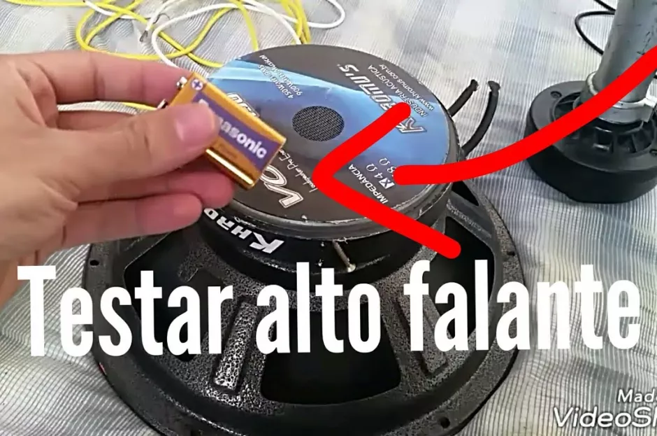Como testar alto falante